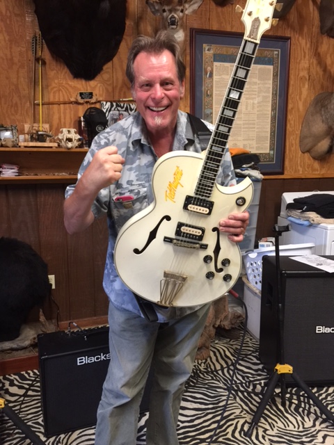 Ted with the Great White Buffalo guitar